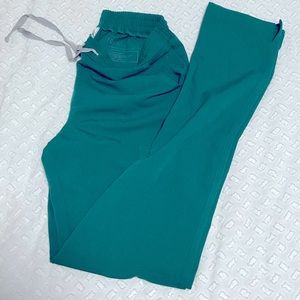 Figs yola scrub bottoms size xs tall euc